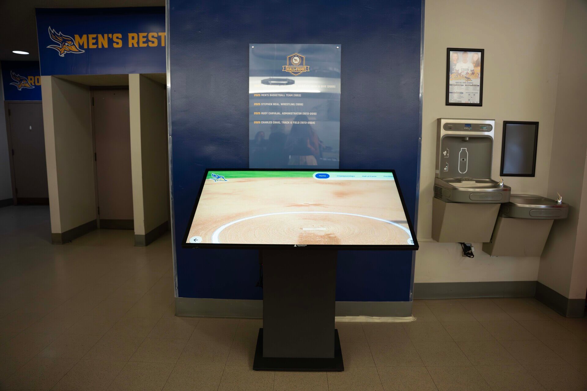 Interactive Digital Hall of Fame Touchscreen Display